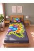 Hand Painted Rayon Bedsheet Set Single Size